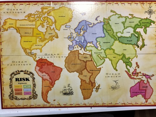 Plateau jeu risk - plateau, de