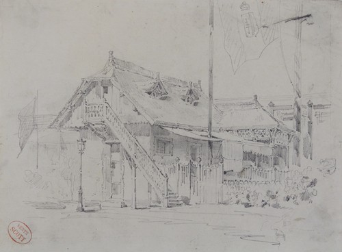 Henri scott dessin chalet - henri,