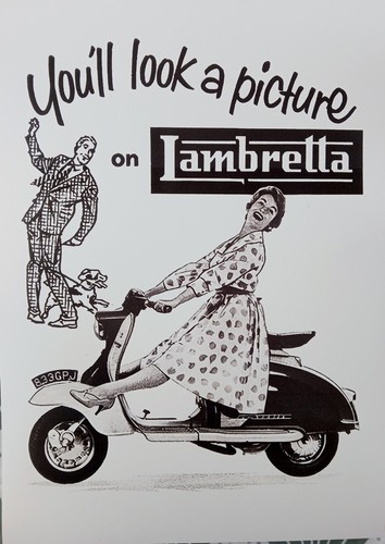 Affiche poster lambretta - poster,