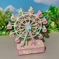 3D wooden building block Ferris wheel DIY Crafts Kits Christmas Gift for Women#