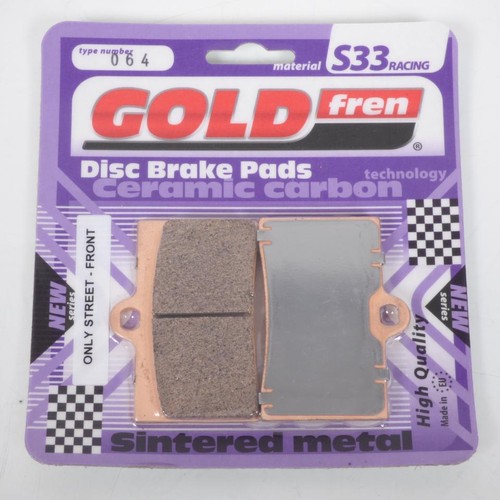 Plaquette frein gold - de,