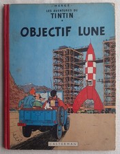 TINTIN OBJECTIF LUNE RARE