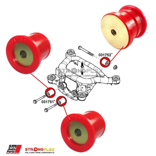 Bmw e46 kit silent bloc - kit,