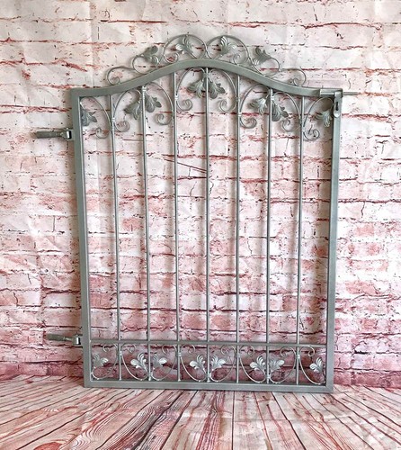 Porte jardin métallique en - de,