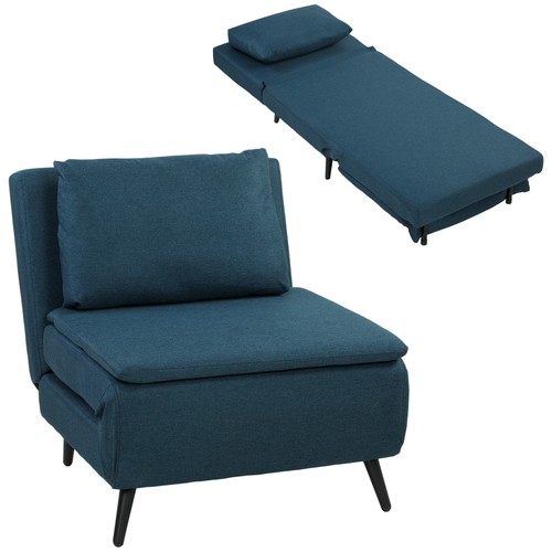 Homcom fauteuil convertible - homcom, 1