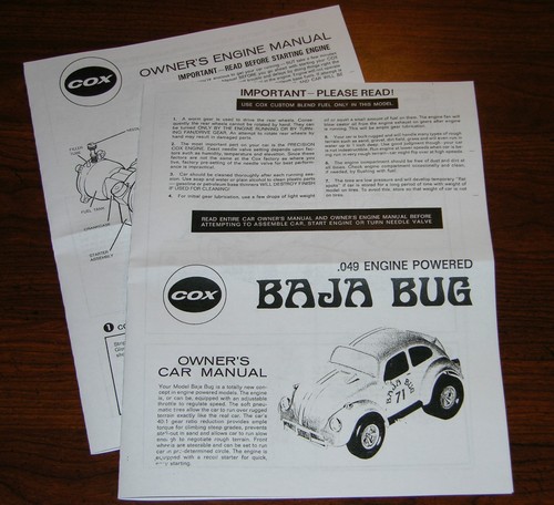 Cox baja bug - cox, .049