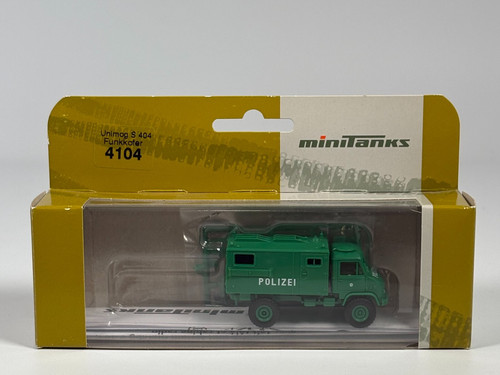 Minitanks polizei unimog 404 - polizei, s