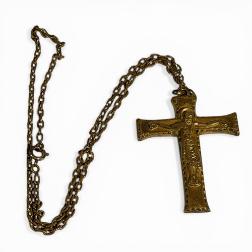 Croix pectorale bronze sa - et,