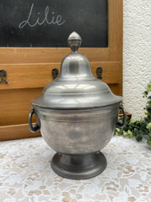 Soupière Ancienne en Etain