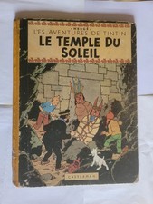 Tintin , le temple du soleil 1951, B5 en bon état