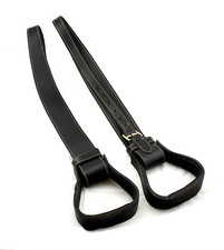 Etrivières A FENDER Cuir Avec Supports Pour Selle Australienne