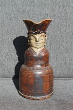 Magnifique Vase Pichet Signé Lulu Rozay André La Borne 24,2 cm Grès Céramique