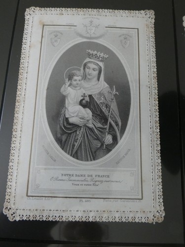 Image pieuse canivet dentelle - image,