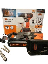 BLACK+DECKER 20V MAX* Lithium-Ion Cordless Drill/Driver With Battery Working