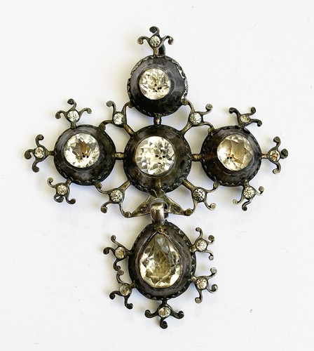 Croix normande saint - normande, argent