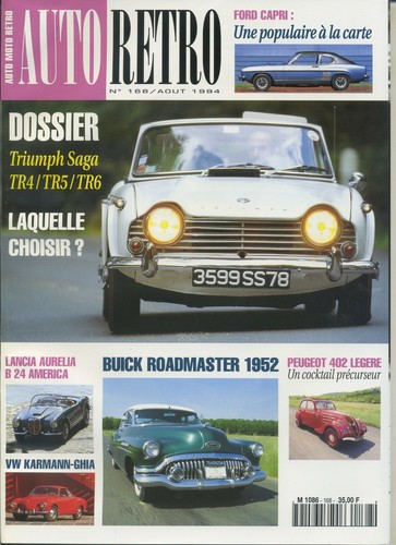 Auto retro 168 1994 - auto, n°168