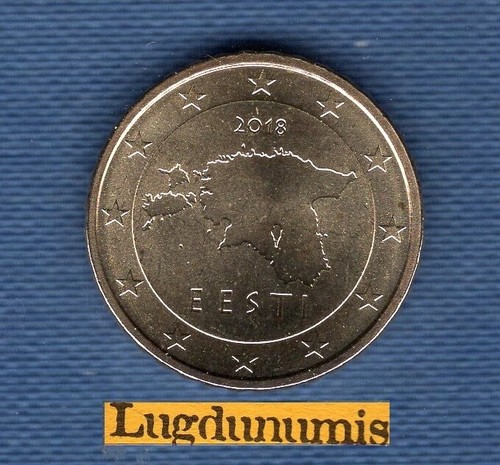 Estonie 2018 centimes - estonie, 10