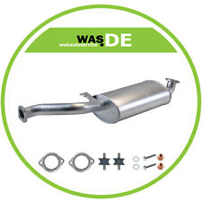 silencieux central OPEL FRONTERA 2.2 DTI  2/3 portes version courte + attaches