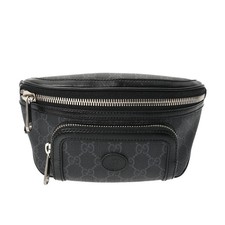 GUCCI Interlocking belt bag Black/Noir 682933 bag 800000138902000
