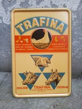 TRAFINA Canvas Lithographed Advertising Antique Agricultural Animals Collection 