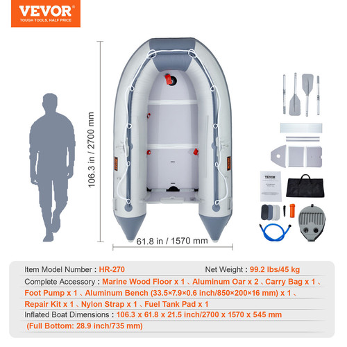 Vevor annexe gonflable - vevor,