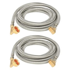 Pièce de rechange professionnelle pour tuyau de lave-vaisselle, angle mâle 3/8