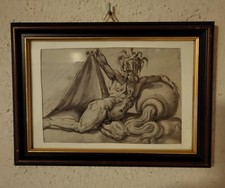 Ancien Dessin Ecole Italienne