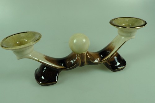 Bougeoir art déco - , céramique