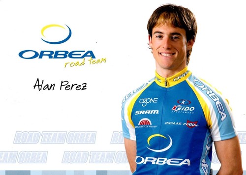Cyclisme carte cycliste alan - carte,