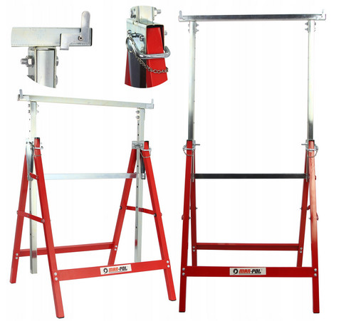 Tréteaux pièces pliables - 2,
