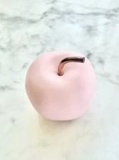 Pink Decorative Apple in Matte Resin