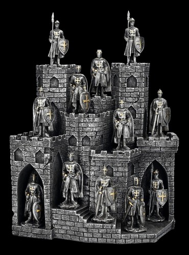 Lot figurines ritter - de, 12