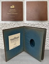 ANCIEN CLASSEUR DE RANGEMENT RECORD ALBUM COLLECTION 5 X 78 RPM 30 CM 12"