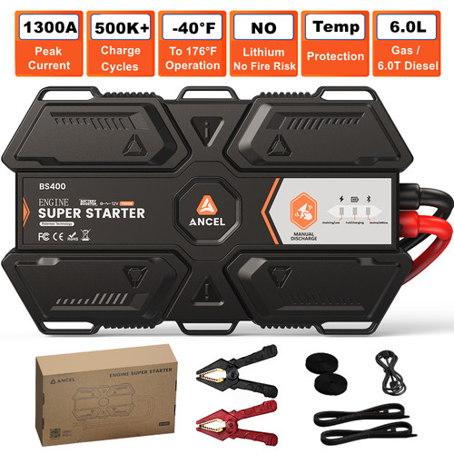 Supercapacitor jump starter - supercapacitor,