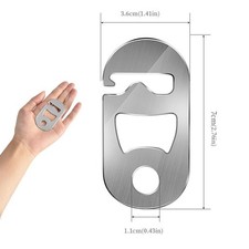 Boucle de fixation plaque