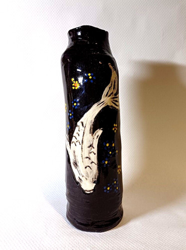 Vase rouleau céramique grès - vase,
