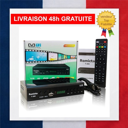 Décodeur tnt dvb c - hd, dvb-t2/c