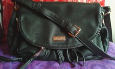 sac  GEORGES RECH bandouliére  noir comme neuf