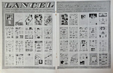 PRESS ADVERTISING 1925 LANCEL GOLDSMITHS COFFEE BREAD SERVICES SALAD BAGSS