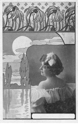 Fantaisie art nouveau - fantaisie,