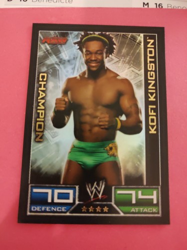 Kofi kingston champion - kingston, carte