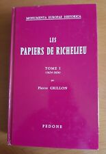 Richelieu - Correspondance