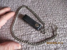 Jolie Chaine telle Gourmette Antivol de Porte feuille à Ceinture de Motard Biker