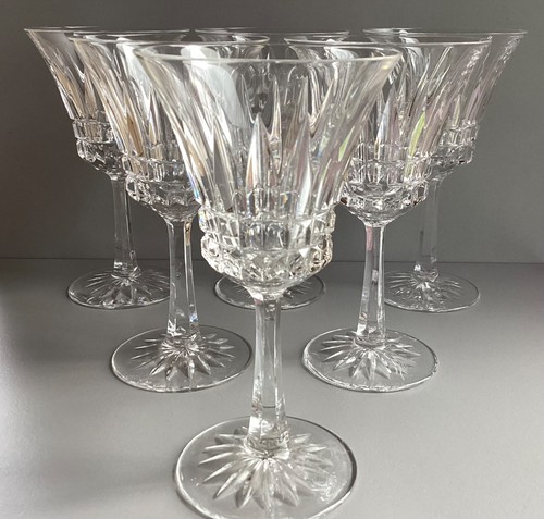 Lot verres vin - lot, cristal