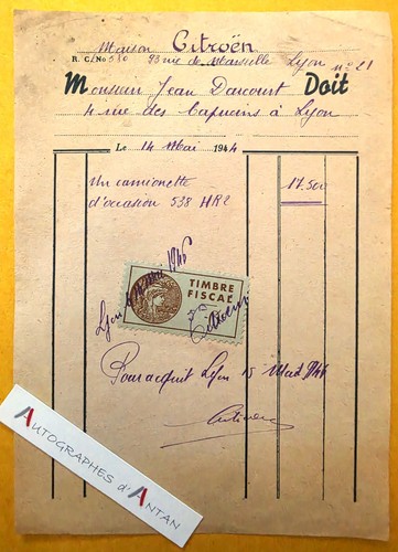 Maison citroen facture - maison,