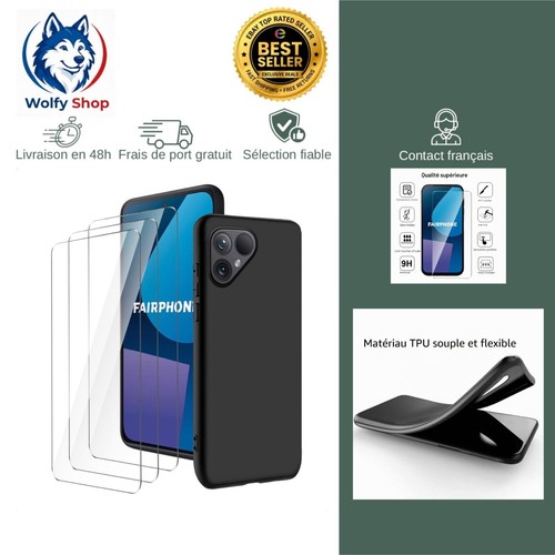 Coque fairphone silicone - coque,