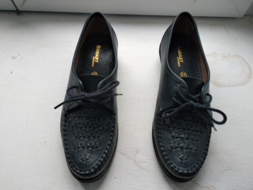 Chaussures femme cuir - chaussures, bleu