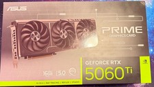 Asus GeForce RTX 5060 Ti 16GB Prime GPU Graphics Card GDDR7 PCIe 5.0 3X 2.5 Slot