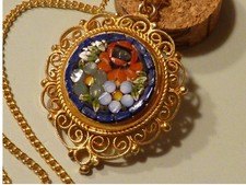 pendentif médaillon ancien en