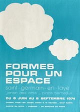 Graphisme design 1974 Affiche